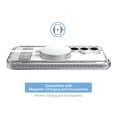 thumbnail image 4 of onn Magnetic Compatible Rugged Phone Case with Kickstand for Samsung Galaxy S26 Ultra - Clear, 4 of 8