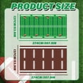 thumbnail image 4 of Moerstar 2 Pcs Football Tablecloth 53" x 106", Football Party Decorations, Football Party Supplies Superbowl Party Games Decoration, 4 of 5