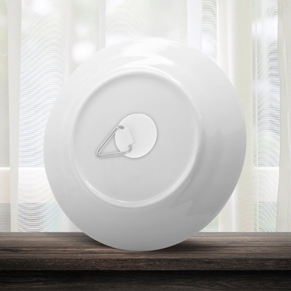 COMPUKAS 30Ud Soportes Adhesivos Para Platos Pared Estéticos Y Resistentes