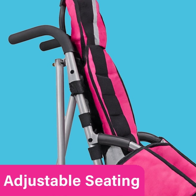SMILEZ Adaptive Pediatric Stroller for Special Needs Kids, Umbrella Pushchair for Disability, Easy Folding