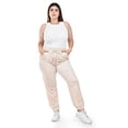 thumbnail image 1 of Pantalón jogger de terciopelo Roman Fashion Talla Extra 7127 Beige 38, 1 of 6