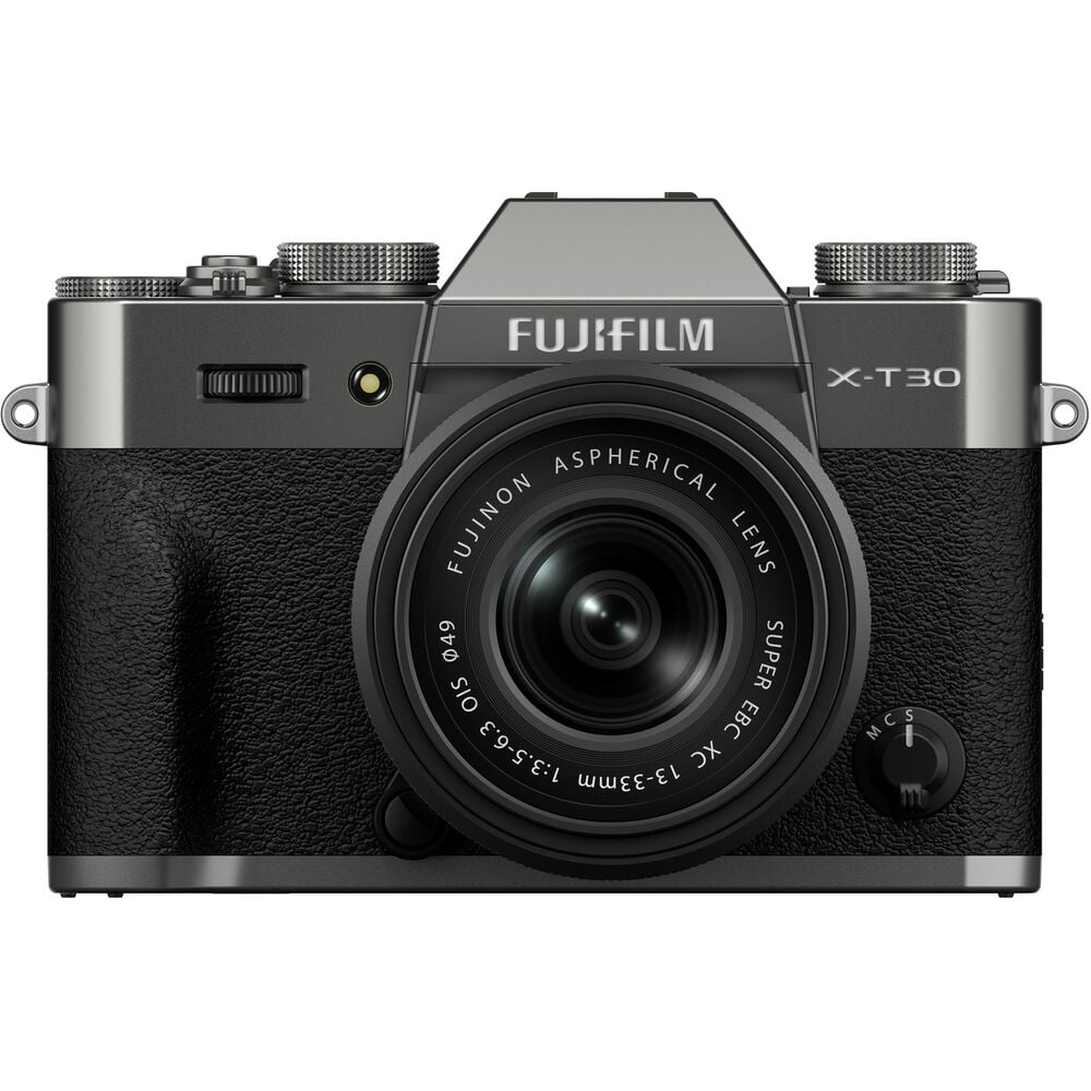 FUJIFILM X-T30 III Mirrorless Camera with 13-33mm f/3.5-6.3 Lens Charcoal Silver