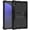 Black, variant on Shockproof Tablet Case Suitable for Samsung Galaxy Tab S9 FE Plus / S9 Plus / S10 Plus 12.4 Inch, Built-in Stand, Side Pen Slot, Raised Camera Protection, Black/Red/Rose Gold