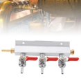 thumbnail image 4 of Dioche 3 Way Manifold Distribution Block Splitter With Check Valves For Home Draft Beer Dispenser Barrel Dispense Keg, 4 of 8