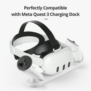 Open Facical Interface Compatiable for Meta Quest 3 Accessories-Black