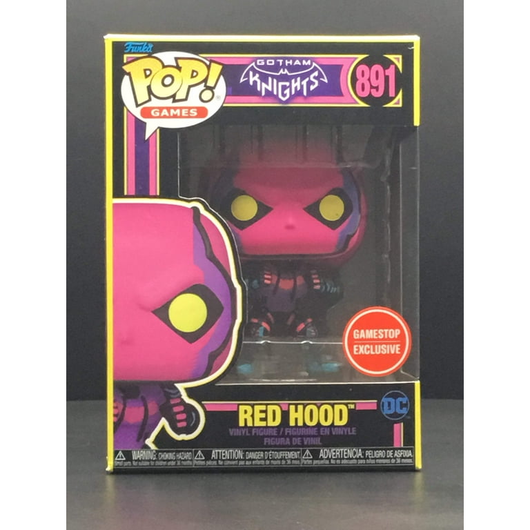 891 Red Hood - Blacklight - DC Gotham Knights Funko POP
