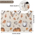thumbnail image 3 of FORMRS A4 Clipboard Folder with Pen Holder Horizontal Foldable School Office Binder, Fall Coffee, 3 of 9