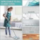 thumbnail image 5 of Set of 4 Replacement Heads for Leifheit Clean Twist Disc Mop Micro Set, 2-Fibre System for Round Floor Mop, Compatible with Leifhe SZRH A-F, 5 of 5