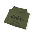 thumbnail image 4 of Daddy Dad Fathers Day Definition Hoodie, Gifts, Hooded Sweatshirt, 4 of 4