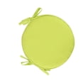 thumbnail image 3 of Thick Round Chair Pad with Ties - Polyester Fabric - 12 Inch, 3 of 5