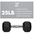 thumbnail image 3 of Kit De Pesas Para Hacer Ejercicio Par De Mancuernas Gym 25lb PARDELE 25LB HEXAGONAL, 3 of 8