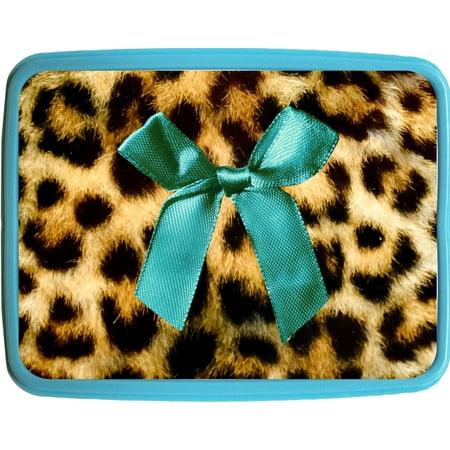 Leopard Print S 7 X 9 Blue Plastic Reusable Leopard Print S 7 X 9 Blue Plastic Reusable