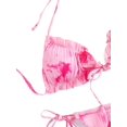 thumbnail image 4 of Maillot de Bain Bikini Triangle à Volants Froncé, 4 of 5