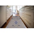 thumbnail image 1 of SHABYLON GREY & BLUE Area Rug By Kavka Designs, 1 of 1