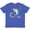 Vintage Royal Blue, variant on Inktastic Fourth of July Shark Surfing Youth T-Shirt