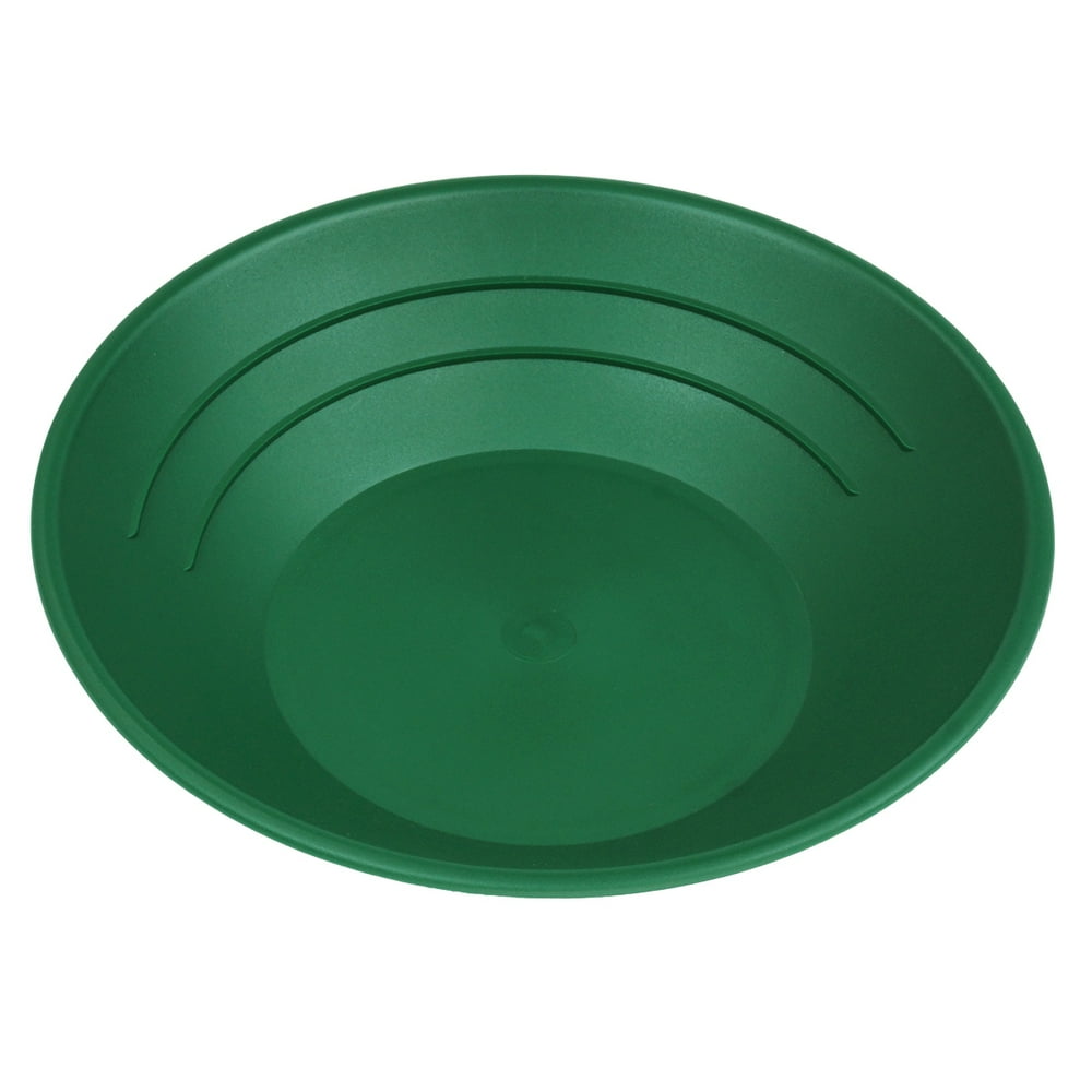 10" Plastic Gold Pan Panning Green GP1001G