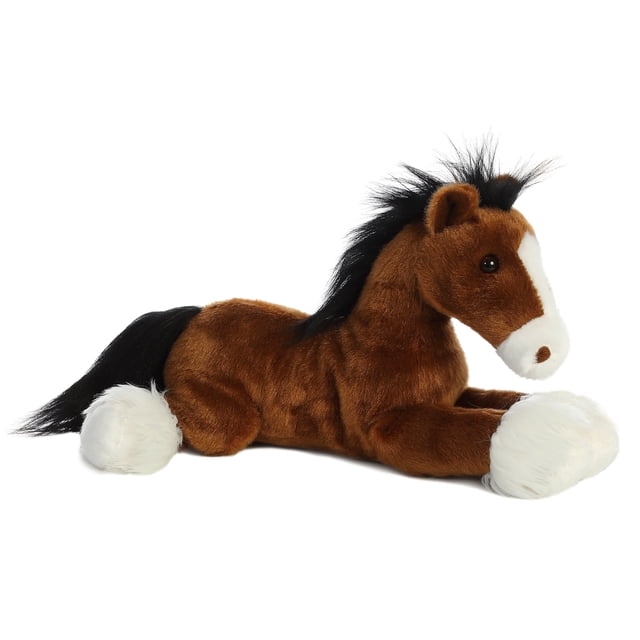 Aurora Stuffed Animals -Captain (Horse) 12"