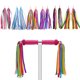 thumbnail image 3 of Serpentinas de bicicletas 2 uds, serpentinas de bicicleta arcoíris para niños, cintas para scooters con borlas para niñas, niños, cintas para manillar de bicicleta Abanopi Serpentinas de bicicletas, 3 of 7