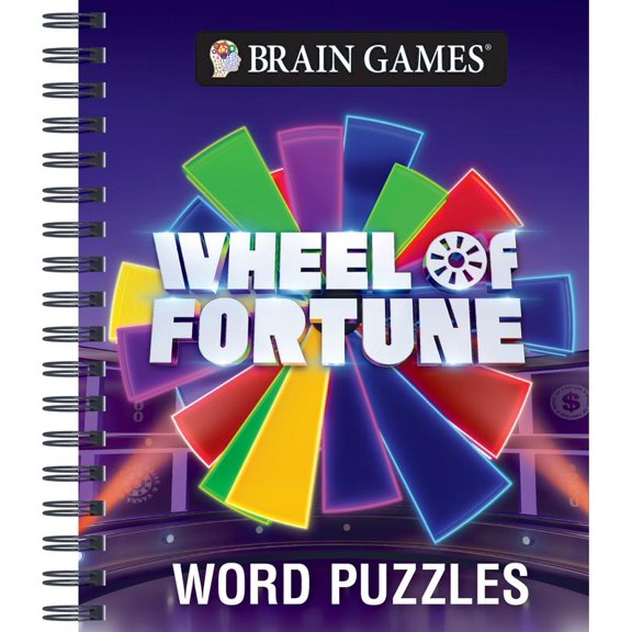 Pre-Owned Brain Games - Wheel of Fortune Word Puzzles: Volume 3 (Spiral-bound) 1639383360 9781639383368