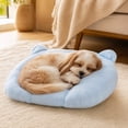 thumbnail image 6 of Bear Shaped Pet Pillow Neck Support Soft Polyester Fabric Washable for Cats Small Dogs Puppy Kitten Indoor Crate Rest Cute Bed, 6 of 7