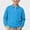 Sky Blue, variant on NORO ARK Boys Long Sleeve Polo Shirt (3-15) School Uniform with Half-Zip Tops Light Blue Size 9