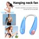 thumbnail image 1 of Kuymtek Ventilador portátil de verano con refrigeración por aire para el cuello, sin aspas, para deportes, con banda para el cuello (azul), 1 of 7