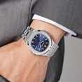 thumbnail image 4 of SKMEI Men Watch Quartz Mens Business Watch Luxury Easy to Read Date Waterproof Wrist Stainless Steel Watches for Men, 4 of 4