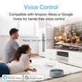 thumbnail image 3 of FrostHike Smart Plug.WiFi Smart Socket Compatible with Alexa and Google Home for Voice Control. Mini WiFi Outlet Socket Remote Control with Timer Function. No Hub Required. RoHS FCC Listed (2 Pack), 3 of 5