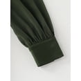 thumbnail image 5 of Fitted Long Sleeve Mini Dress with Lantern Sleeves and, 5 of 7