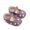 Purple, variant on Baby Girls Mary Jane Flats Floral Embroidery Infant Dress Shoes