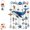 B, variant on Ocean-Themed Crystal Wind Chime, Stained Acrylic Sea Turtle Whale Dolphin Hanging Suncatcher with Prism Drops, Coastal Beach Glow Animal House Outdoor Decor for Garden Yard Patio Porch Window