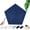 Navy Blue, variant on Pencil Umbrella from Japan, Ultra Light 5 Fold Pocket Parasol, UPF 50 Mini Compact Raingear for Purse Handbag Commute