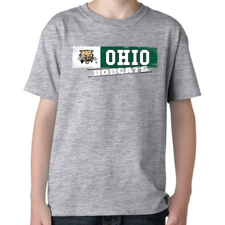 Ohio University Bobcats Logo - J2 Sport Ohio Bobcats NCAA Youth Sticker T-shirt