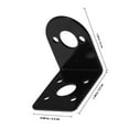 thumbnail image 2 of unbranded Soporte Base Negro Para Motor De Engranaje Con Instalación Rápida Y Larga Vida, 2 of 8