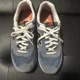 thumbnail image 2 of New balance 574 shoes size 12 color blue and orange, 2 of 6