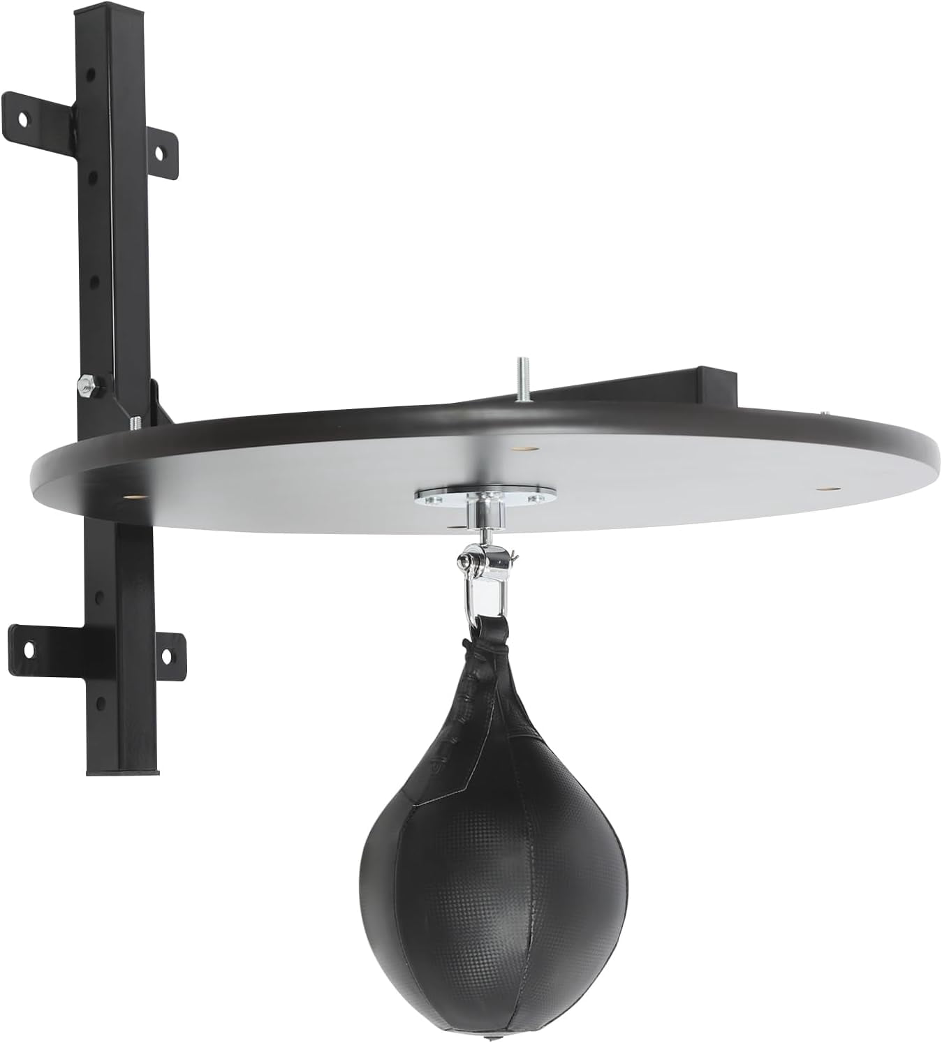 Speed Bag Platform Speed Bag Boxing Kit for Adults Height Adjustable Wall-Mounted Heavy Duty Boxing Training Equipment 360° Rotatable Speed Ball with Punching Ball Fits Home Gym Workout