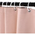 thumbnail image 2 of Cortina de Baño 100% Poliéster Cortina de Ducha con Membrana Impermeable Cortina para Baño Impermeable y Antimoho Cortina para Hogar Hotel Baño Rosa, 2 of 4