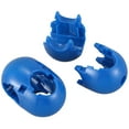 thumbnail image 2 of 10Pcs Climbing Rope Net Plastic Connector Net Buckle Climbing Accessories for Outdoor Amusement Swing Climbing Rope Parts Blue, 2 of 7