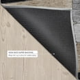 thumbnail image 6 of Addison Rugs Chantille Indoor/Outdoor Transitional Geometric Black Machine Washable Rectangle Rug, 10' x 14', 6 of 8