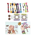 thumbnail image 4 of KLKCMS 1Set Bracelet Making Kit Colorful Plastic Beads Bangles Loose Spacer for DIY 2 Box Beads, 4 of 9