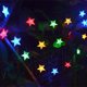 thumbnail image 1 of Luces de cadena de estrellas solares de Navidad al aire libre, luces de cadena LED solares 6.5m 30 luces-8 modos solares coloridos ACTIVE Biensenido a ACTIVE, 1 of 4