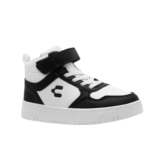 Tenis Para Niño Charly® Urbano En Bota Color Blanco blanco 17.5