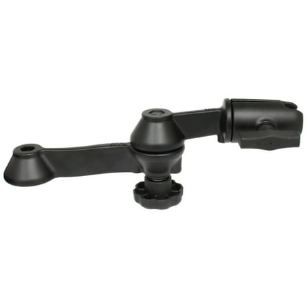 RAM-VB-110-4U RAM Mounts 12" Long Double Swing Arm with Open Swivel Single Socket
