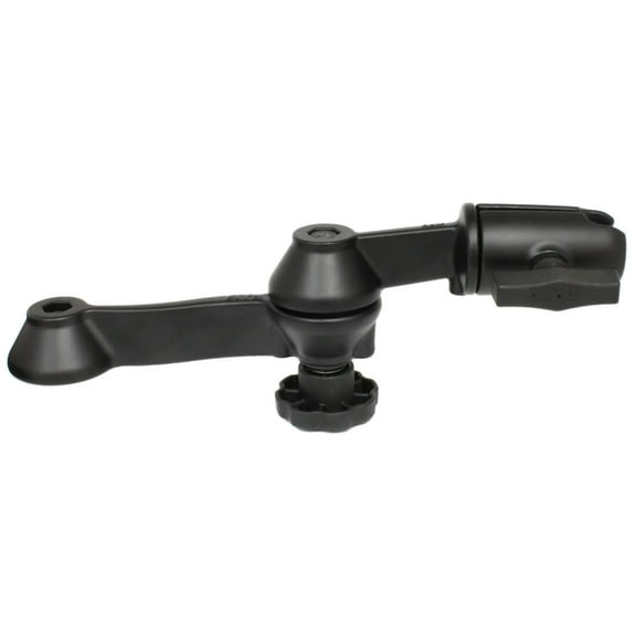 RAM-VB-110-4U RAM Mounts 12" Long Double Swing Arm with Open Swivel Single Socket
