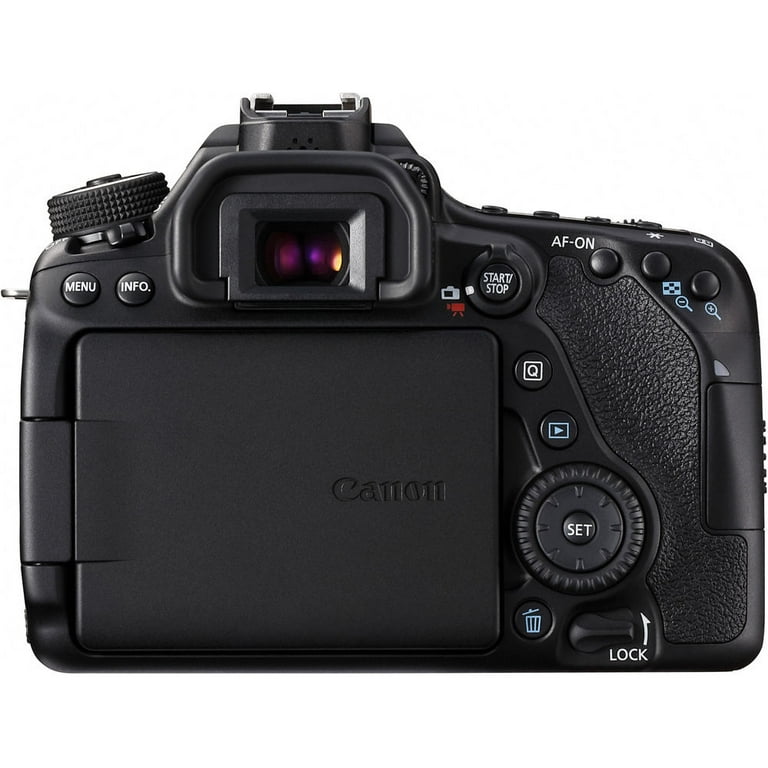 Canon - Canon 80d セット Canon EOS 80D DSLR Camera Body - Professional Flip Screen
