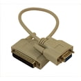 thumbnail image 2 of 1ft Serial DB9 FEMALE to DB25 RS232 Male Cable, 2 of 2