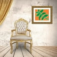 thumbnail image 3 of SD Graphics Studio 24x20 Gold Ornate Wood Framed with Double Matting Museum Art Print Titled - Tropical Leaves, 3 of 4