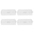 thumbnail image 4 of Caja De Almacenamiento De Plástico Transparente, Contenedor De Almacenamiento De Plástico, Plástico PP Multiusos Liso Y Sin Costuras Para Manualidades Para Objetos Pequeños, 4 of 7