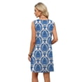 thumbnail image 6 of Wiholl Summer Dresses for Women 2026 Beach Vacation Fashion Lace Mini Tank Dress with Pockets, 6 of 9