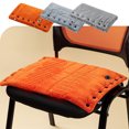thumbnail image 1 of Iumwxz Smart Home Appliances Heating Pad & Foot Warmer 3 Temperature Settings Double Breasted Button Heating Cape Heating Electric Pad for Back Shoulders Abdomen Legs Arms Blue Cotton Holiday Deals, 1 of 9